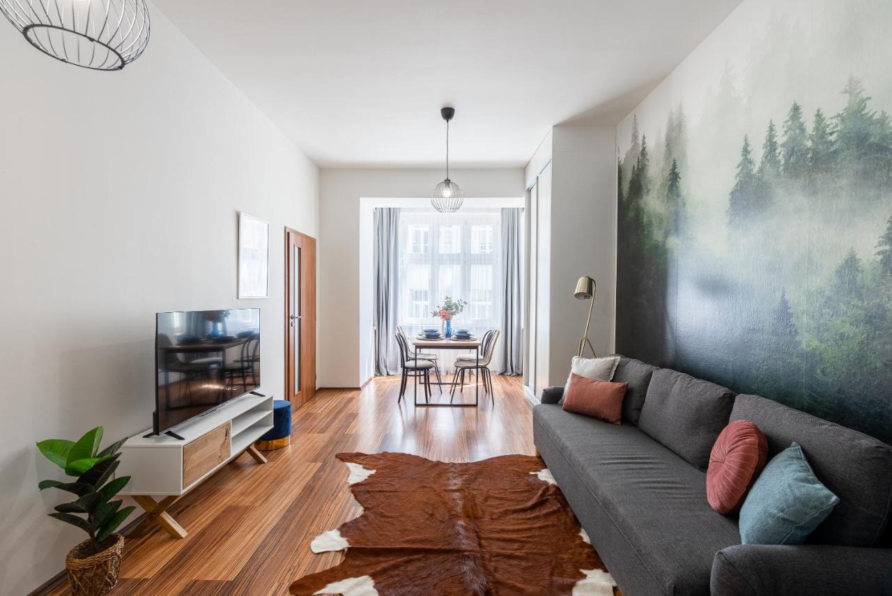 10 Min City Centre 5 People Apartment, Free Coffee Prag Exterior foto